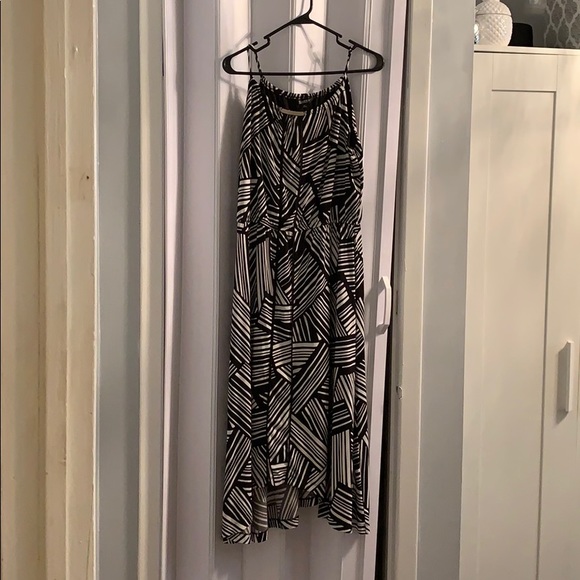 Bleach and white maxi dress. - Picture 1 of 3